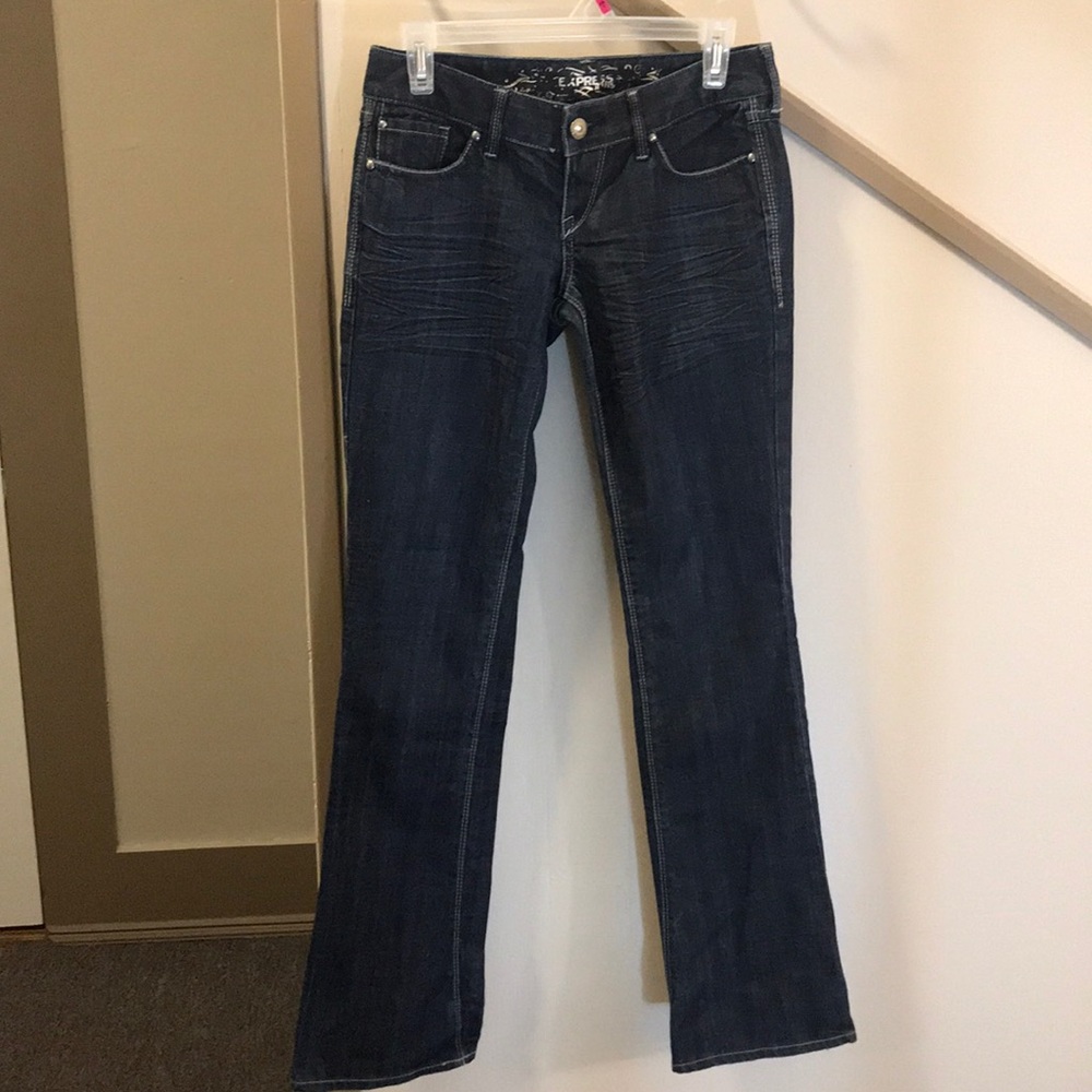 Express jeans size 2R Barely Bootcut
